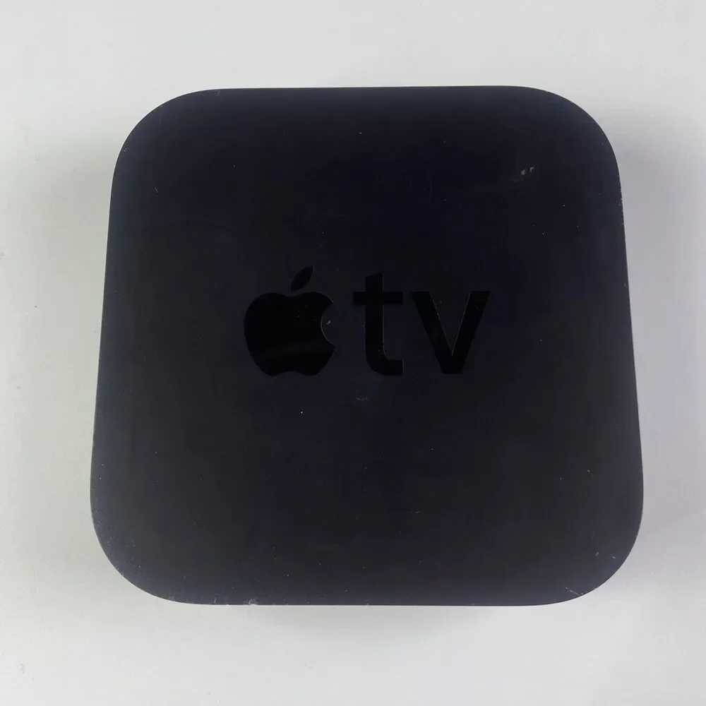 Apple TV 3rd Generation Media Streaming Box Black A1427 HDMI Wi-Fi Ethernet
